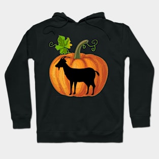 Goat in pumpkin Hoodie